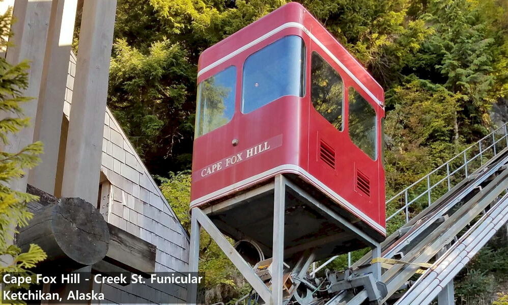 Cape Fox Lodge Funicular - Ketchikan Alaska